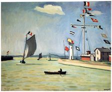 Honfleur Harbour c1911. Artist: Albert Marquet