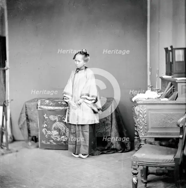 Hong Kong: a Cantonese lady, 1869-1871. Creator: John Thomson.
