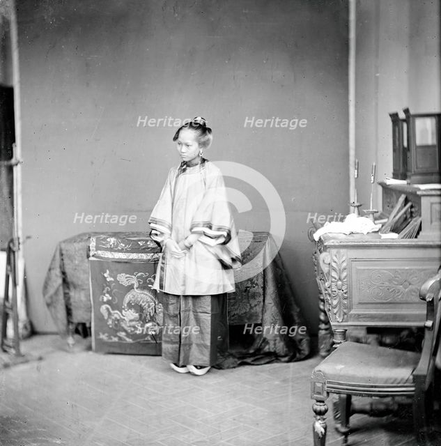 Hong Kong: a Cantonese lady, 1869-1871. Creator: John Thomson.