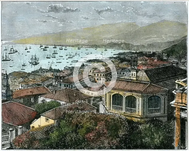 Hong Kong, c1880. Artist: Unknown