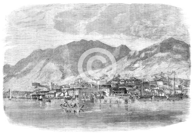 Hong-Kong: Central Portion of the Town of Victoria, 1857. Creator: Unknown.