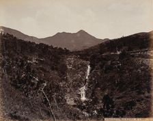 Hong Kong: the waterfall at Pokfulum, c1873. Creator: William Pryor Floyd