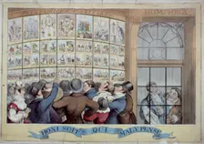 Honi soit qui mal y pense 1821. Artist: Anon