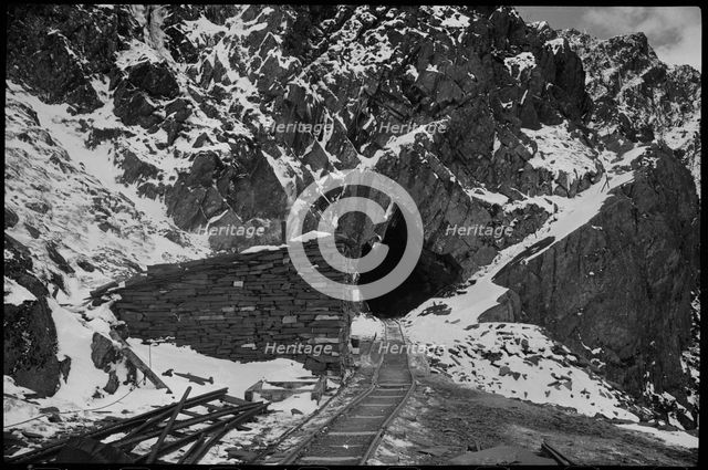 Honister Slate Mines, Cumbria, c1955-c1980. Creator: Ursula Clark.