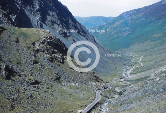 Honister Pass, Lake District, Cumberland, 20th century. Artist: CM Dixon.