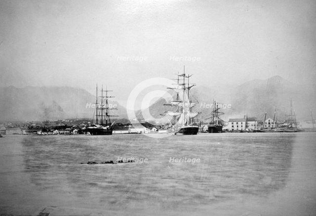 Honolulu , Hawaii, 1885-1890. Artist: Unknown