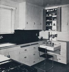 Honor Easton - The Kitchen In the house of Dr. Ian Campebell 1940