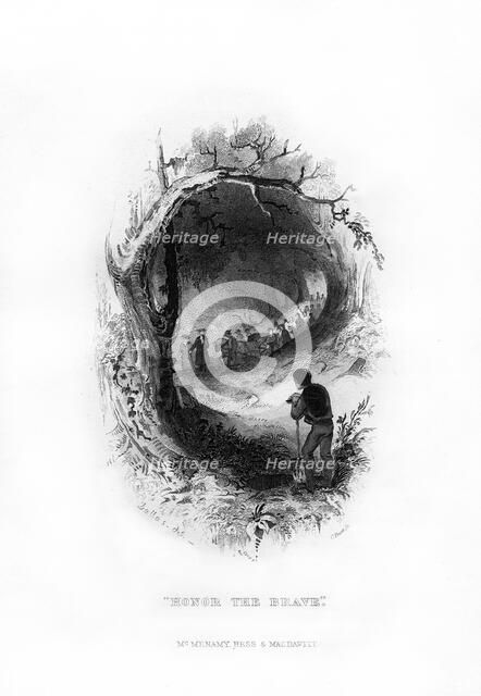 'Honor the Brave', 1872.Artist: C Burt