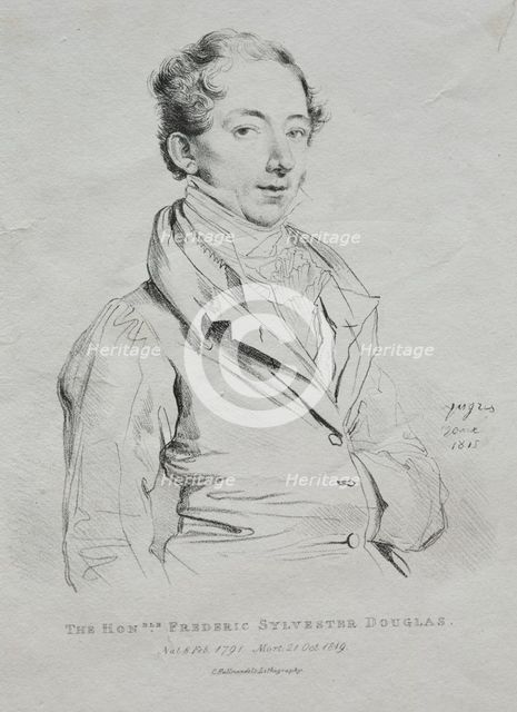 Honorable Frederic Sylvester Douglas, 1815. Creator: Jean-Auguste-Dominique Ingres (French, 1780-1867).