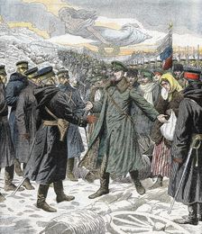 Honorable surrender Port Arthur, Russo-Japanese War, 1904-5