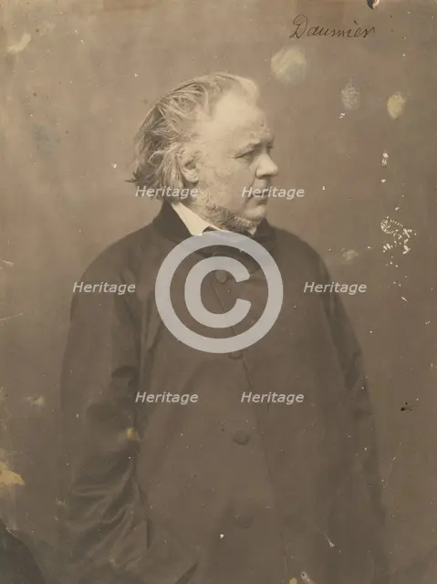 Honoré Daumier, 1856/1858. Creator: Nadar.