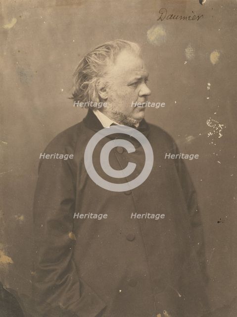 Honoré Daumier, 1856/1858. Creator: Nadar.