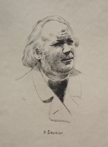 Honoré Daumier, 1800s. Creator: Unknown
