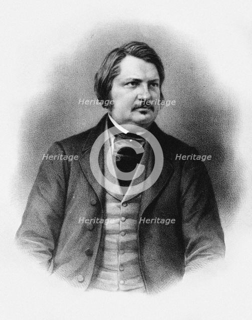 Honoré de Balzac (1799-1850), End 1840s.
