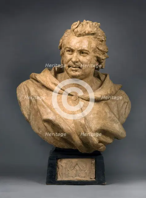 Honoré De Balzac, 1877. Creator: Pierre Eugene Emile Hebert.