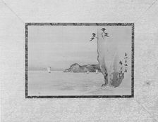 Honmoku Bay of Musashi Province, 19th century. Creator: Ando Hiroshige