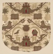Hood from Cope, Spain, 17th century. Creator: Unknown