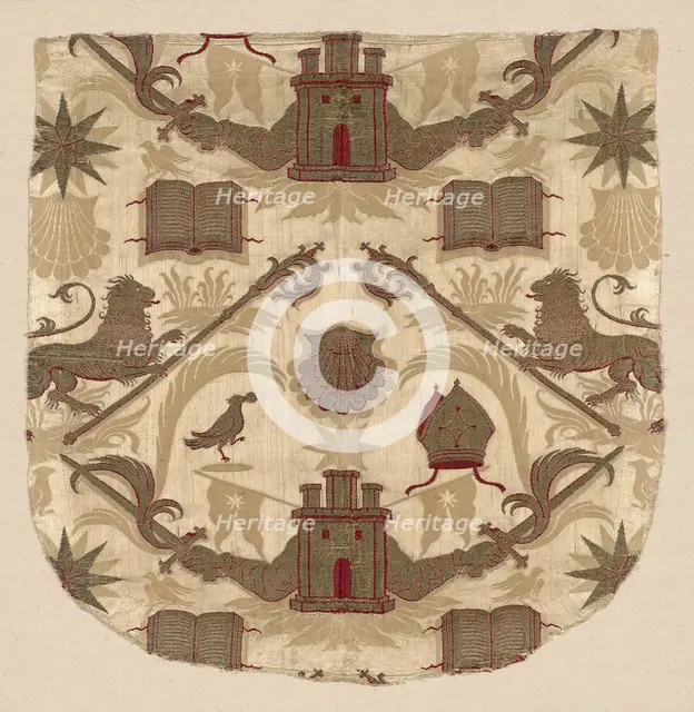 Hood from Cope, Spain, 17th century. Creator: Unknown.