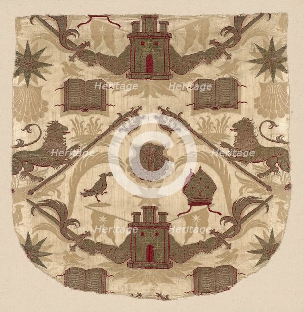 Hood from Cope, Spain, 17th century. Creator: Unknown.