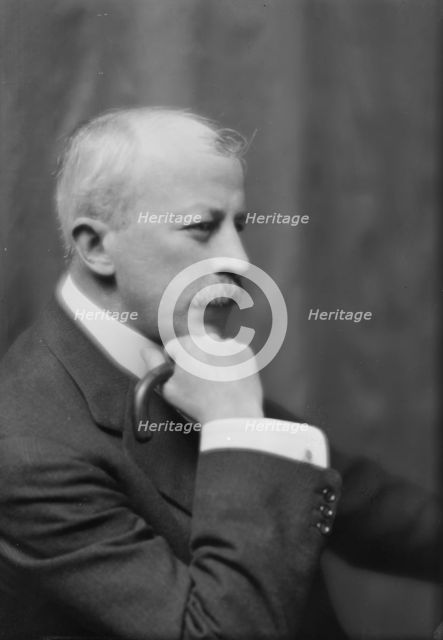 Hood, George, Mr., portrait photograph, 1912 May 28. Creator: Arnold Genthe.