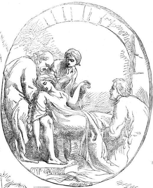 Hood Memorial Relief - "The Bridge of Sighs", 1854. Creator: Unknown.