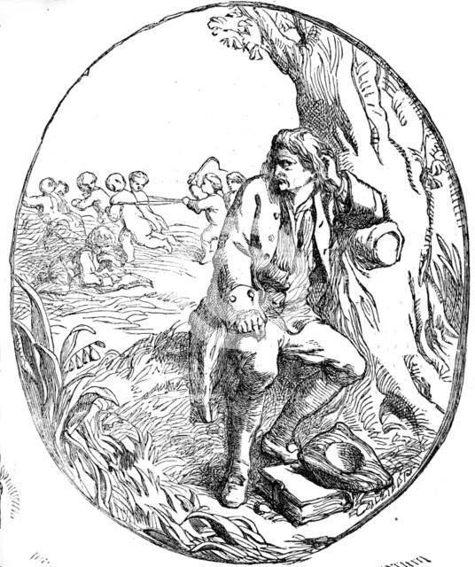 Hood Memorial Relief - "The Dream of Eugene Aram", 1854. Creator: Unknown.