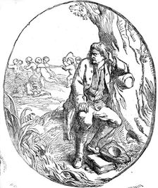 Hood Memorial Relief - "The Dream of Eugene Aram", 1854. Creator: Unknown