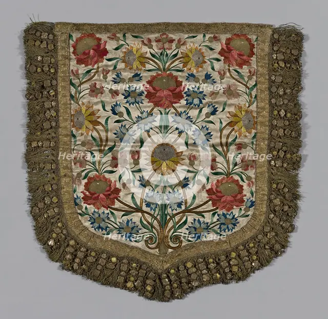 Hood of a Cope, Spain, 19th century. Creator: Unknown.