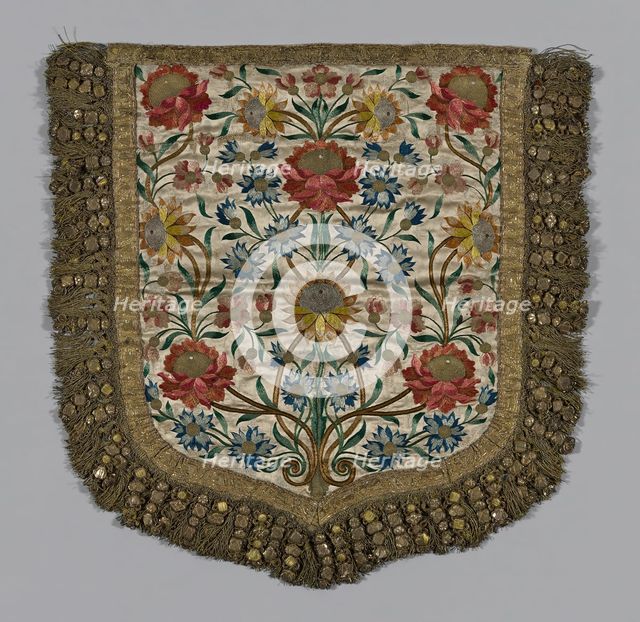 Hood of a Cope, Spain, 19th century. Creator: Unknown.