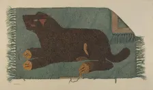 Hooked Rug, c. 1937. Creator: H. Langden Brown