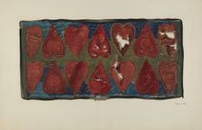 Hooked Rug, c. 1938. Creator: Vail, James H.C.