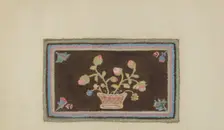 Hooked Rug, c. 1938. Creator: Alfonso Umana