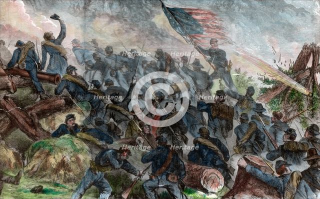 Hooker's Battle, American Civil War, 26 November 1863. Artist: Unknown
