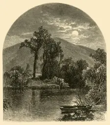 Hoosac River, North Adams 1874. Creator: W.H. Morse