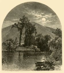 Hoosac River, North Adams 1874. Creator: W.H. Morse