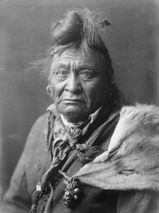Hoop On the Forehead, c1908. Creator: Edward Sheriff Curtis