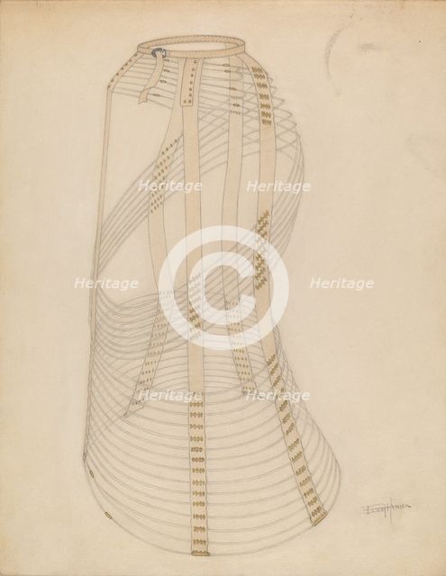 Hoop Skirt, c. 1937. Creator: Esther Hansen.
