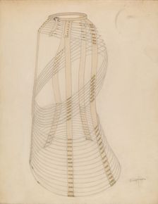 Hoop Skirt, c. 1937. Creator: Esther Hansen