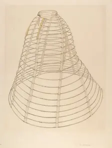 Hoop Skirt, c. 1937. Creator: Margaret Concha