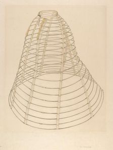 Hoop Skirt, c. 1937. Creator: Margaret Concha
