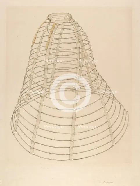 Hoop Skirt, c. 1937. Creator: Margaret Concha.