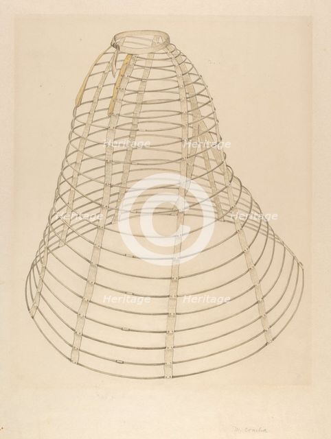 Hoop Skirt, c. 1937. Creator: Margaret Concha.
