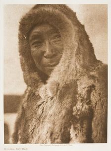 Hooper Bay Man, 1928. Creator: Edward Sheriff Curtis