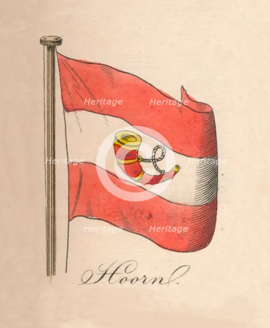 'Hoorn', 1838. Artist: Unknown.