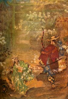 Hoori and the Sea God's Daughter 1912. Creator: Evelyn Paul
