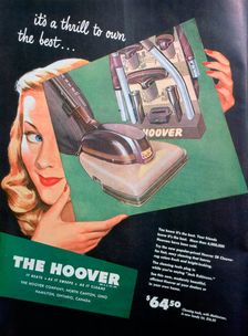 Hoover advert, 1946