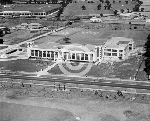 Hoover Building, Western Avenue, Perivale, London, 1932. Artist: Unknown.