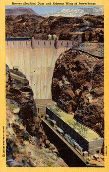 Hoover (Boulder) Dam, Arizona/Nevada, USA, 1940
