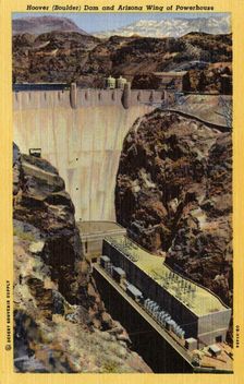 Hoover (Boulder) Dam, Arizona/Nevada, USA, 1940