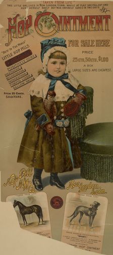 Hop ointment, c1895 - 1917. Creator: Unknown